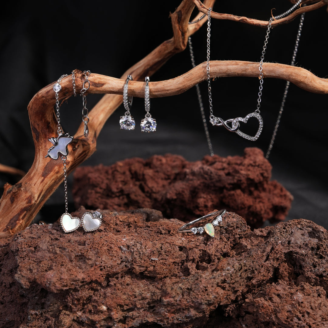 perhiasan perak sterling silver s925 asli dari DAVINA Jewelry