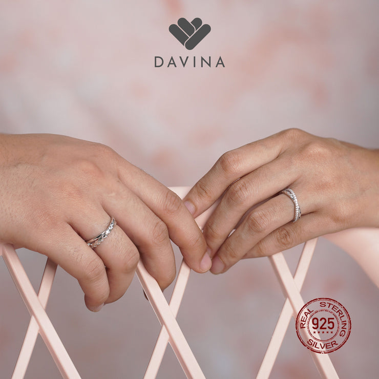 DAVINA Ladies Fierra Ring Sterling Silver 925