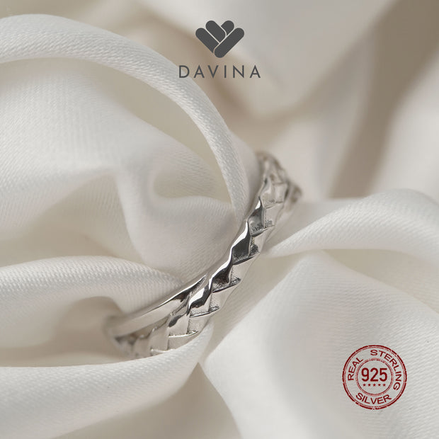 DAVINA Men Frank Ring Sterling Silver 925