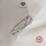 DAVINA Ladies Fierra Ring Sterling Silver 925