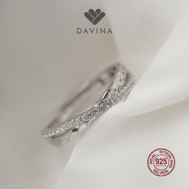 DAVINA Ladies Fierra Ring Sterling Silver 925