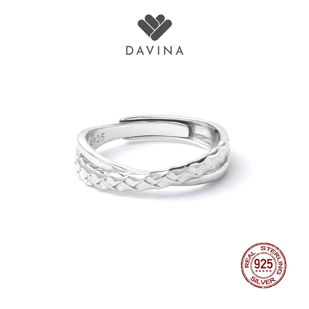 DAVINA Men Frank Ring Sterling Silver 925
