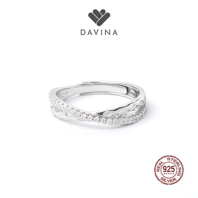 DAVINA Ladies Fierra Ring Sterling Silver 925