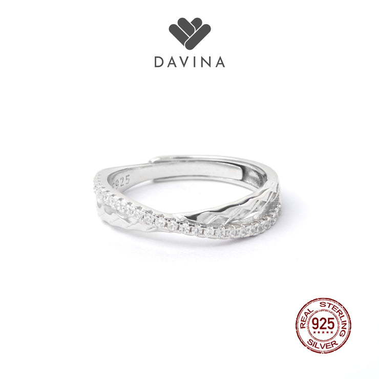 DAVINA Ladies Fierra Ring Sterling Silver 925
