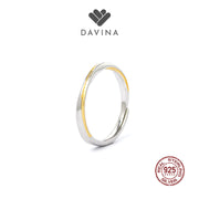 DAVINA Couple Kenth Barby Rings Sterling Silver 925