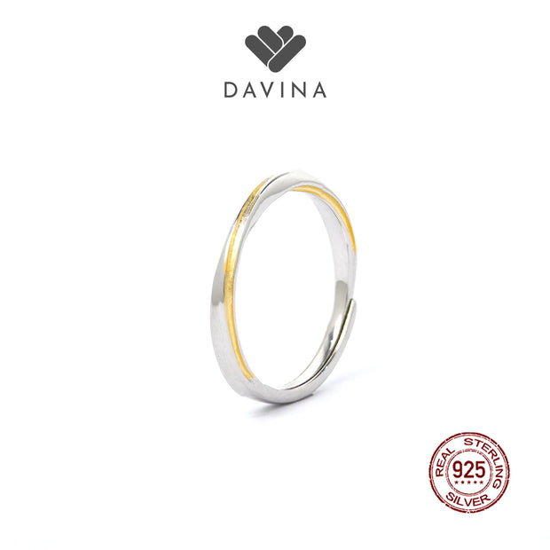 DAVINA Couple Kenth Barby Rings Sterling Silver 925