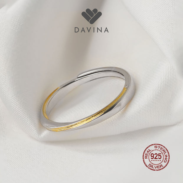 DAVINA Couple Kenth Barby Rings Sterling Silver 925