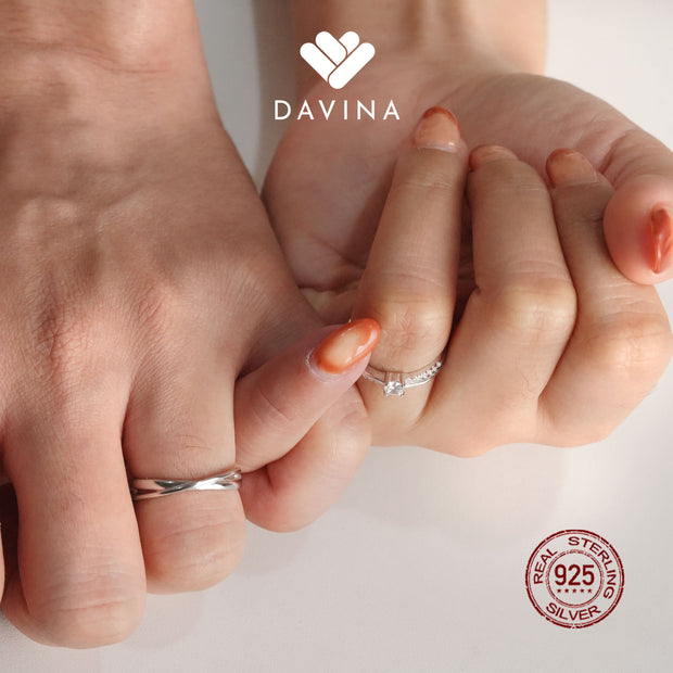 DAVINA Men Prince Ring Sterling Silver 925