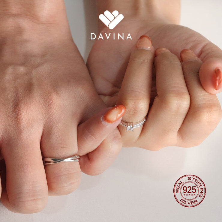 DAVINA Men Prince Ring Sterling Silver 925