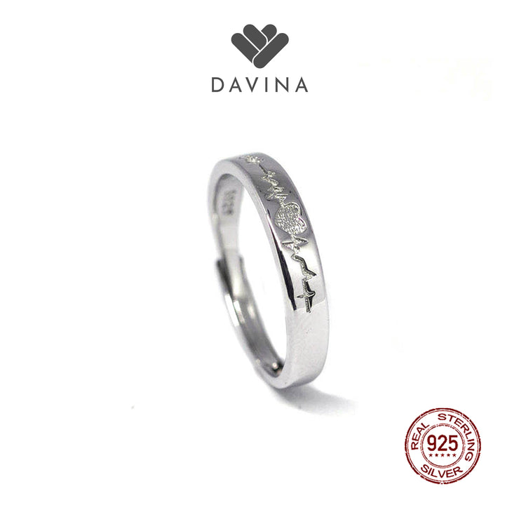 DAVINA Men Kevin Ring Sterling Silver 925