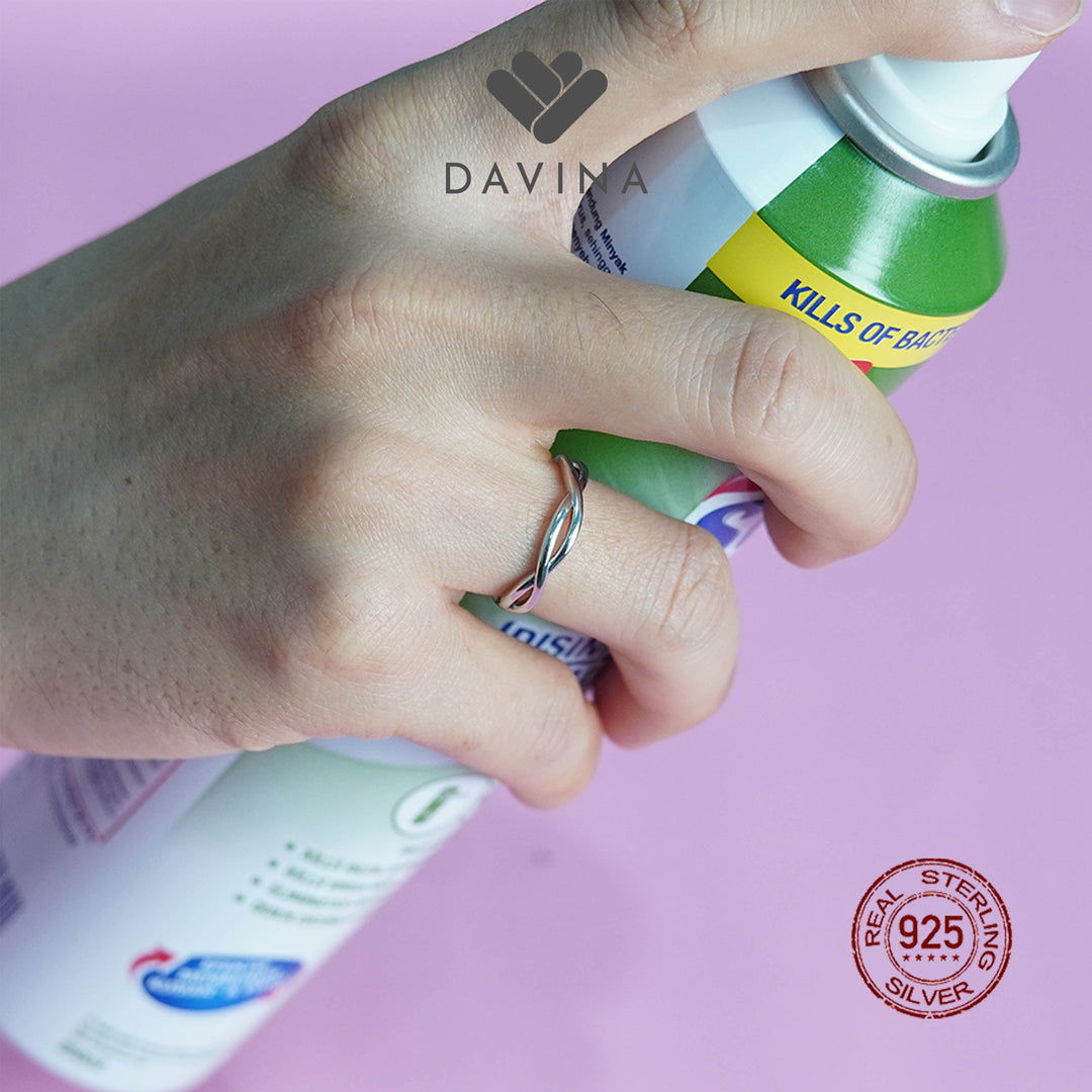 DAVINA Couple Sofyan Sierly Rings Sterling Silver 925