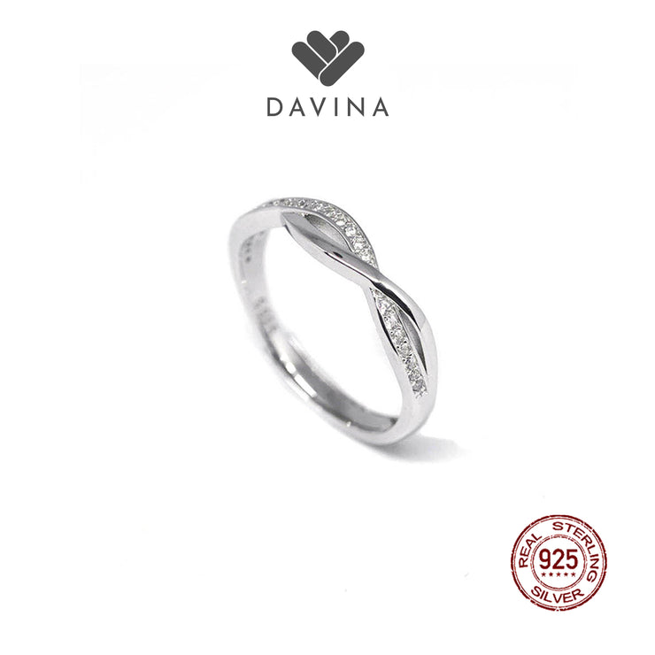 DAVINA Ladies Sierly Ring Sterling Silver 925