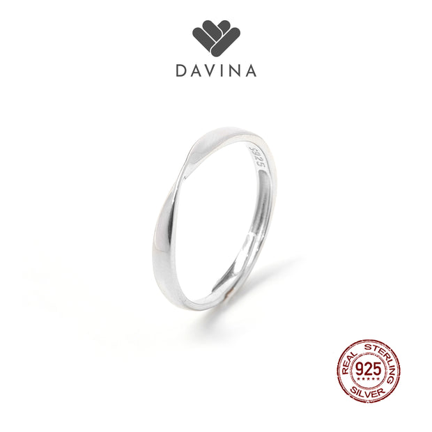 DAVINA Couple Alex Alexa Rings Sterling Silver 925