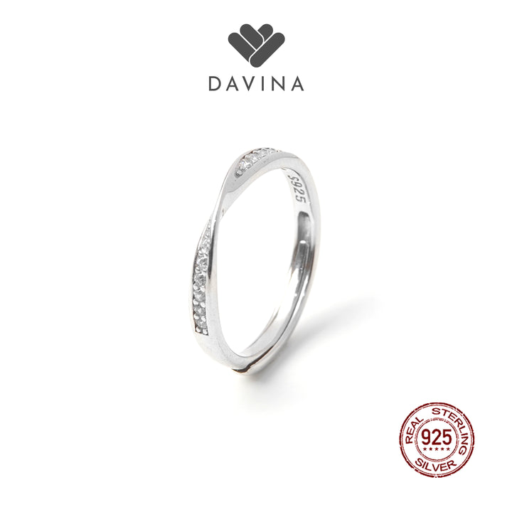 DAVINA Ladies Alexa Ring Sterling Silver 925