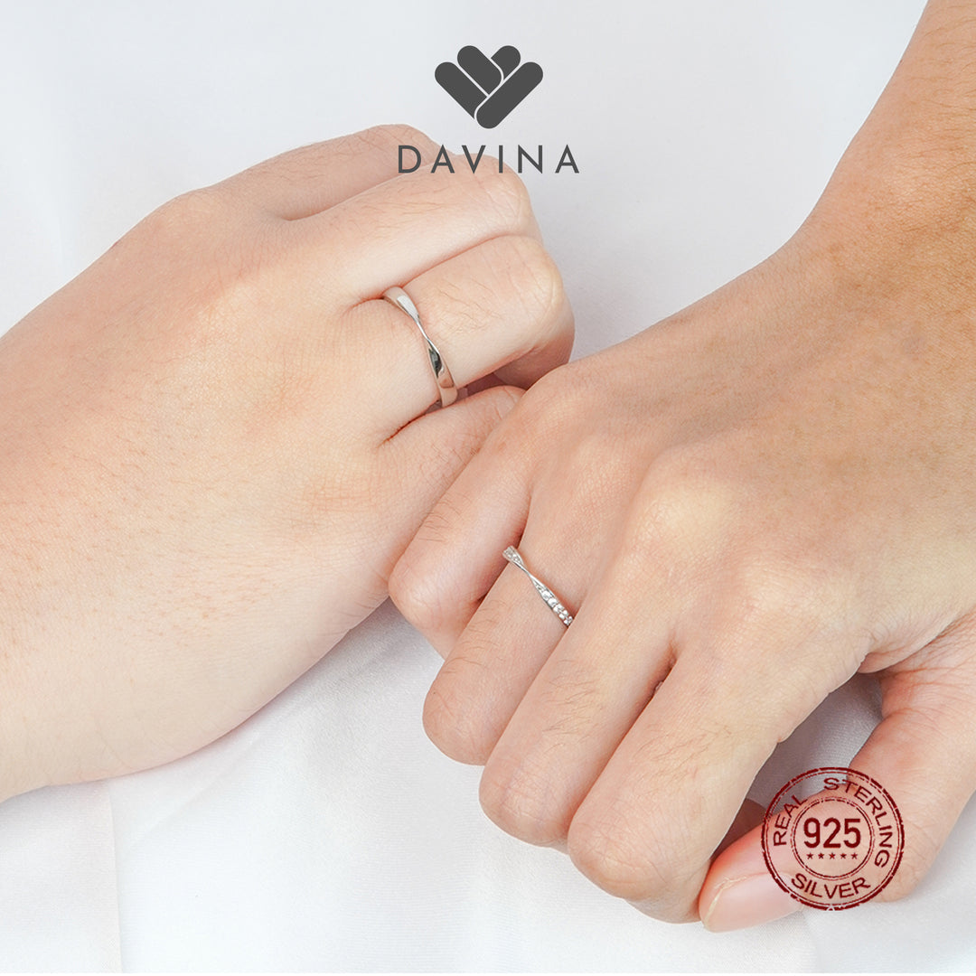DAVINA Ladies Alexa Ring Sterling Silver 925