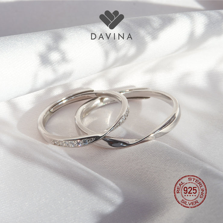DAVINA Ladies Alexa Ring Sterling Silver 925