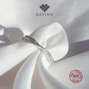 DAVINA Ladies Alexa Ring Sterling Silver 925