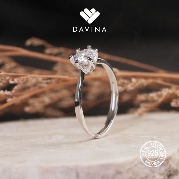 DAVINA Couple Gilang Felycia Rings Sterling Silver 925