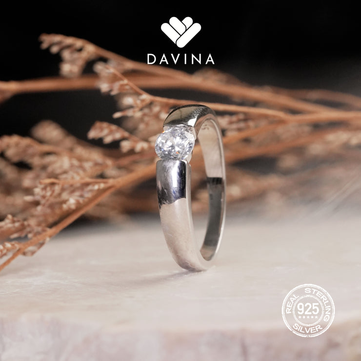 DAVINA Couple Gilang Felycia Rings Sterling Silver 925