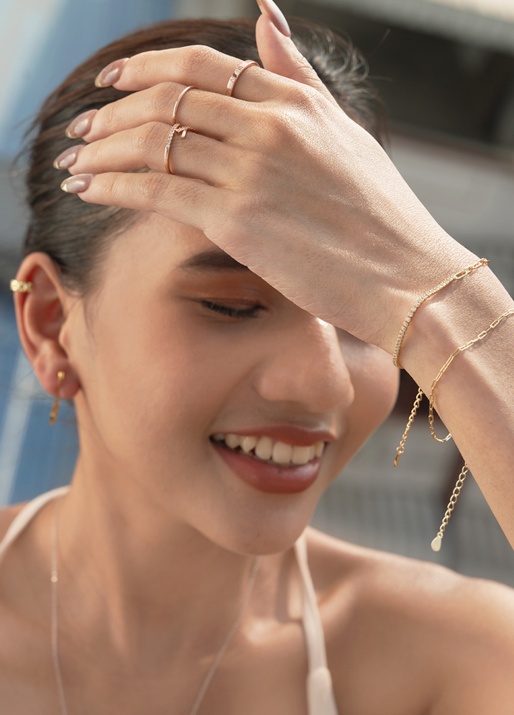 Perhiasan sterling silver 925 modern dengan gaya edgy & stylish untuk daily look