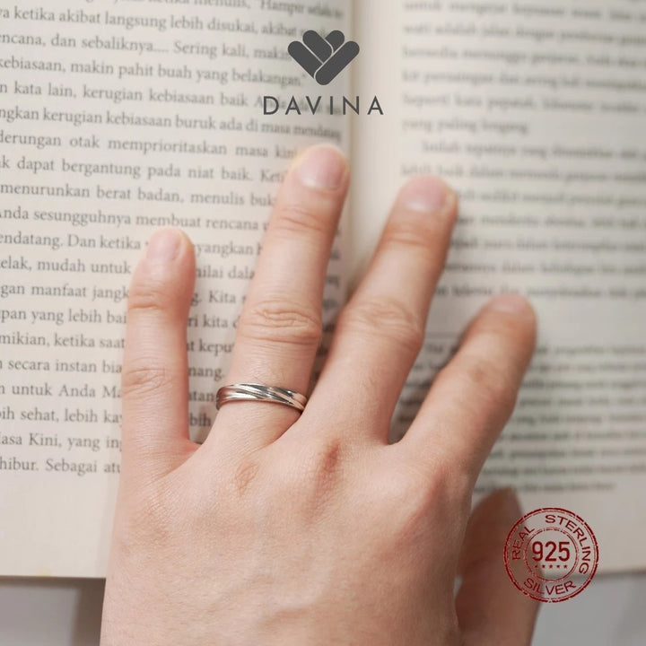 DAVINA Men Evan Ring Sterling Silver 925