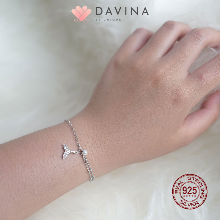 DAVINA Ladies Camilo Bracelet Sterling Silver 925