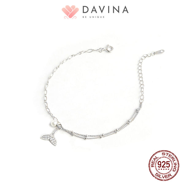 DAVINA Ladies Camilo Bracelet Silver Color S925