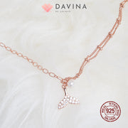 DAVINA Ladies Camilo Bracelet Rose Gold Color S925