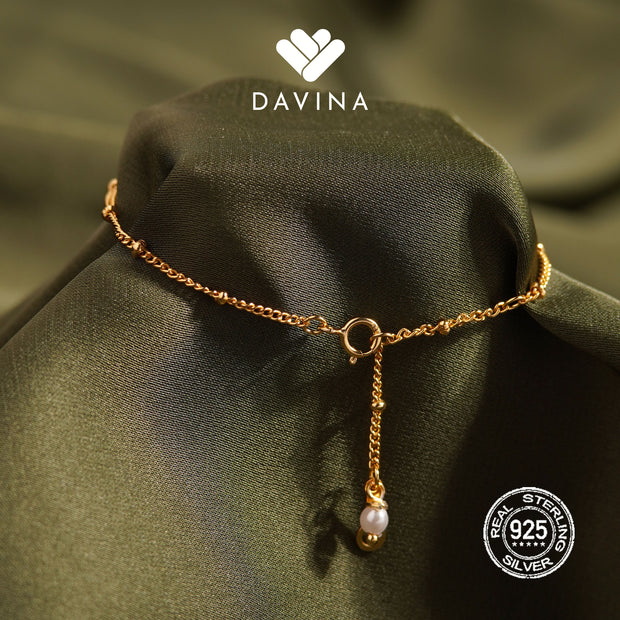 DAVINA Ladies Miyae Bracelet Gold Color S925