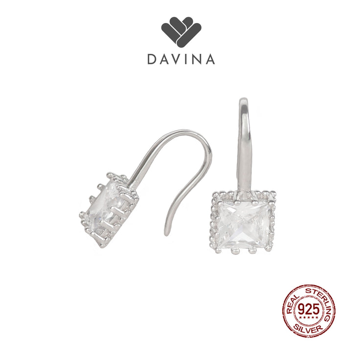 DAVINA Ladies Merlina Earrings Sterling Silver 925