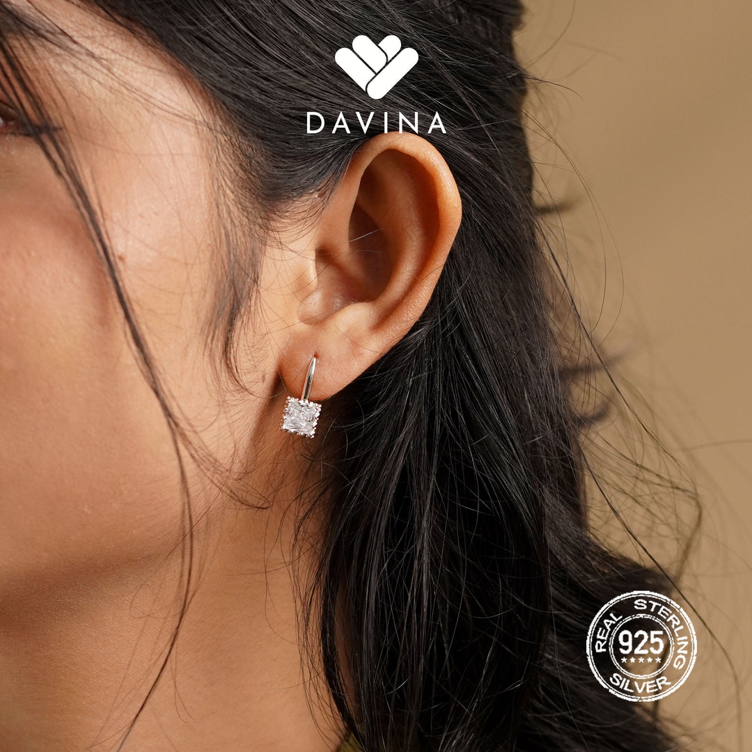 DAVINA Ladies Merlina Earrings Sterling Silver 925