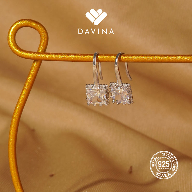 DAVINA Ladies Merlina Earrings Sterling Silver 925