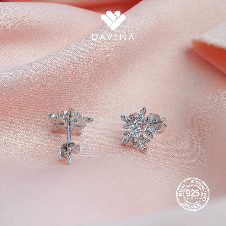 DAVINA Ladies Stella Earrings Sterling Silver 925