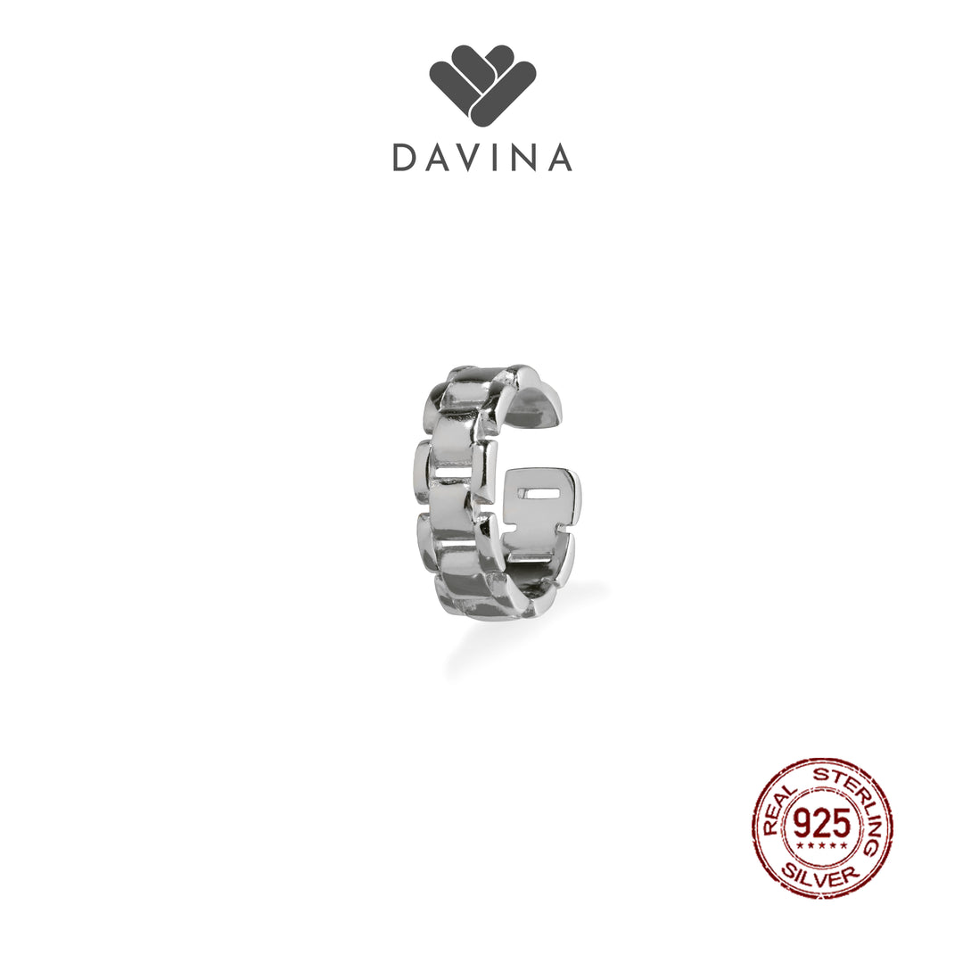 DAVINA Ladies Hobbs Earrings Sterling Silver 925