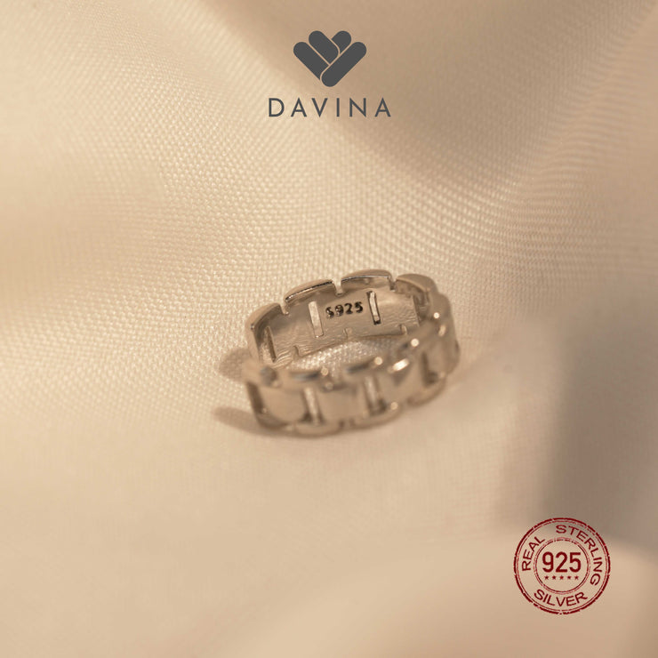 DAVINA Ladies Hobbs Earrings Sterling Silver 925