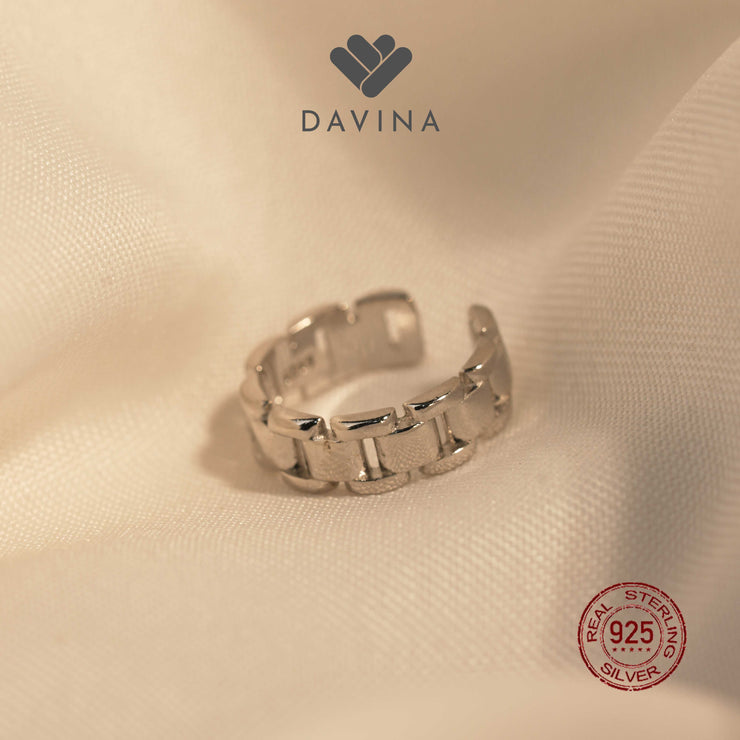 DAVINA Ladies Hobbs Earrings Sterling Silver 925