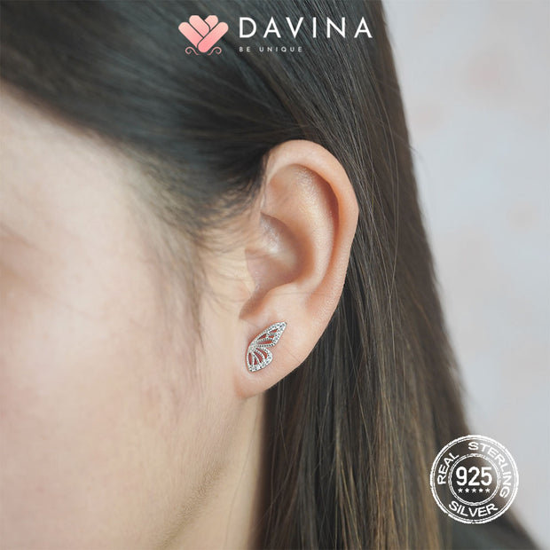 DAVINA Ladies Kyara Earrings Sterling Silver 925