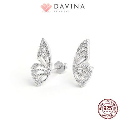 DAVINA Ladies Kyara Earrings Sterling Silver 925