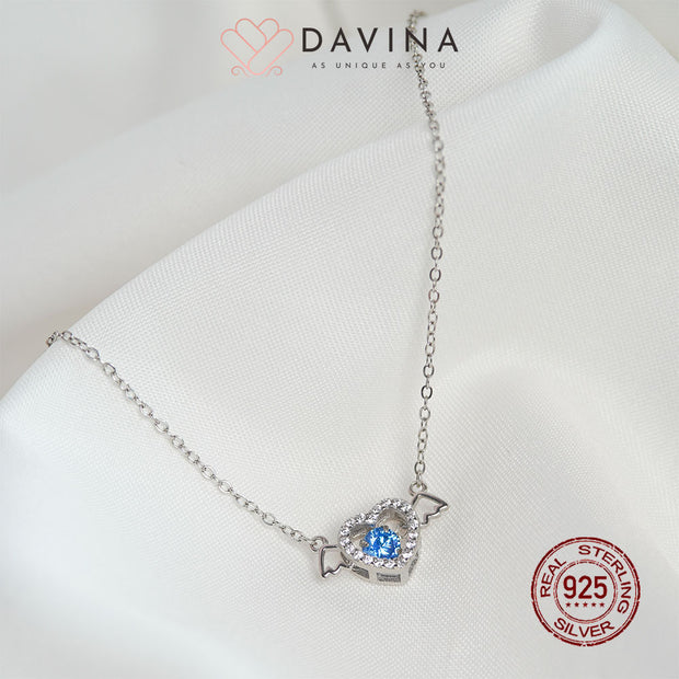 DAVINA Ladies Lovelyn Necklace Sterling Silver 925