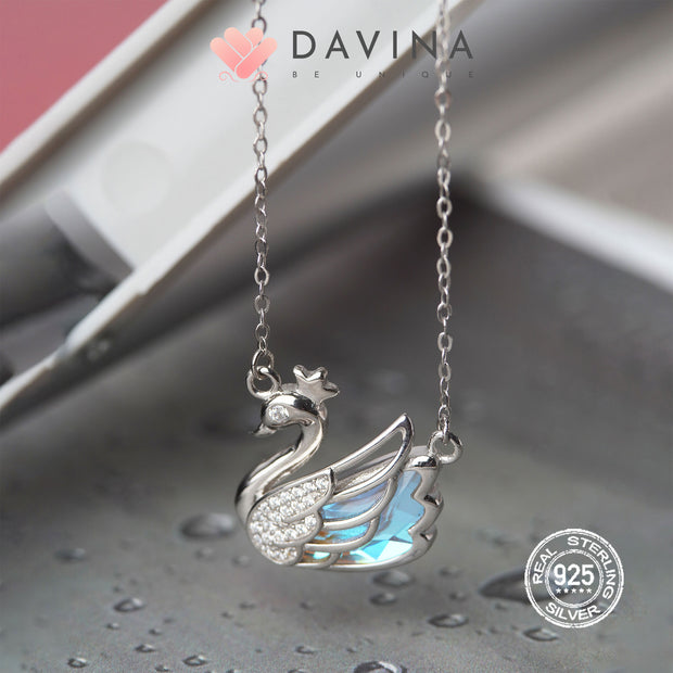 Davina Ladies Queena Necklace Sterling Silver 925