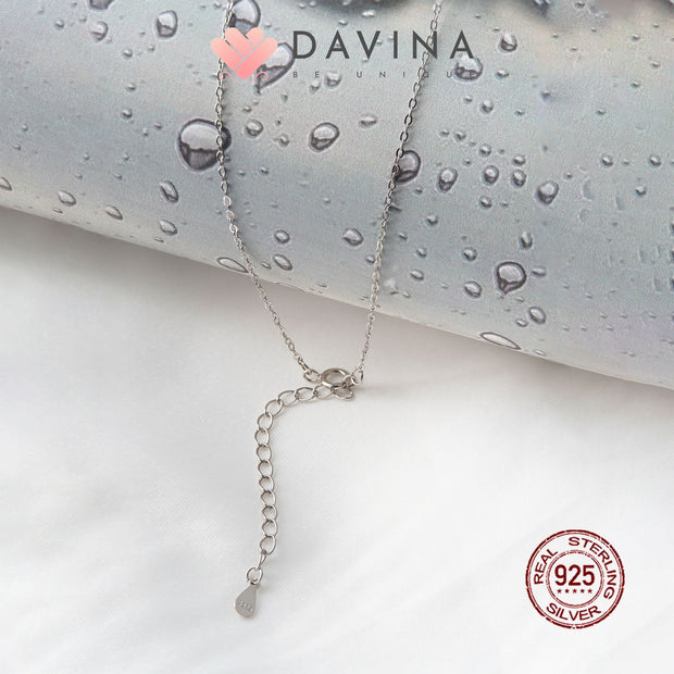 Davina Ladies Queena Necklace Sterling Silver 925