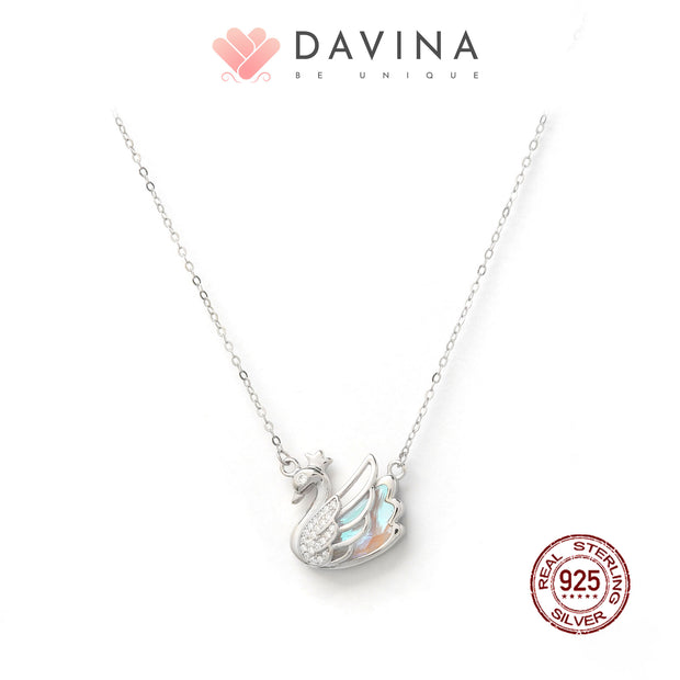 Davina Ladies Queena Necklace Sterling Silver 925