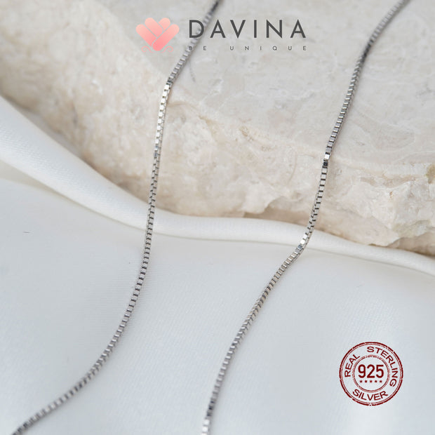 DAVINA Ladies Celine Necklace Silver Color S925