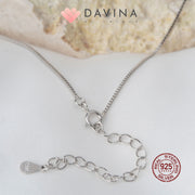 DAVINA Ladies Seline Necklace Sterling Silver 925