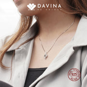 DAVINA Ladies Seline Necklace Sterling Silver 925