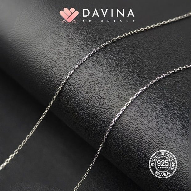 Davina Ladies Beatrix Necklace Silver Color S925