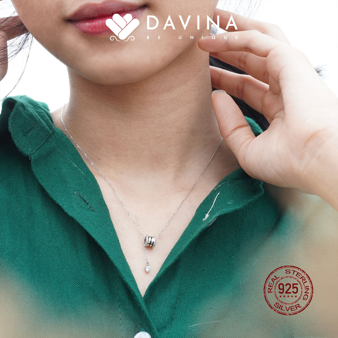Davina Ladies Beatrix Necklace Sterling Silver 925