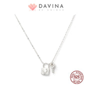 DAVINA Ladies Soveila Necklace Silver Color S925