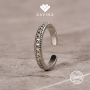 DAVINA Ladies Gerins Ring Sterling Silver 925