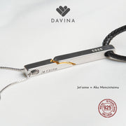 DAVINA Men George Necklace Sterling Silver 925